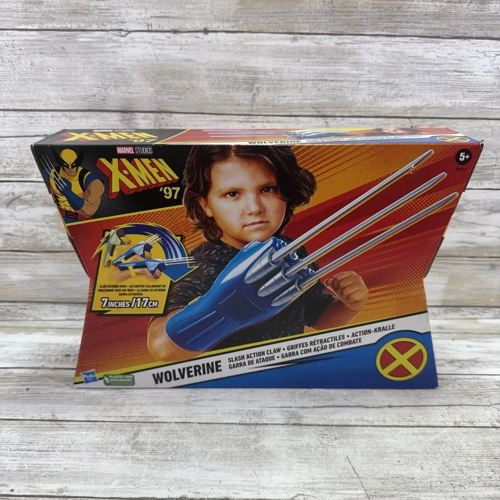 Marvel X-Men '97 Wolverine Slash Action Claw Toy, Costume Play, New in Box